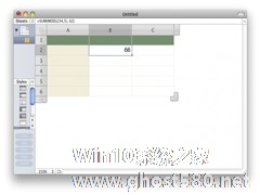 MAC使Numbers单元格显示公式而不是答案的方法