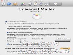 MAC邮件客户端增强插件Universal Mailer详解