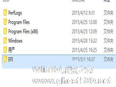 Win8.1系统删除c盘efi文件夹的方法
