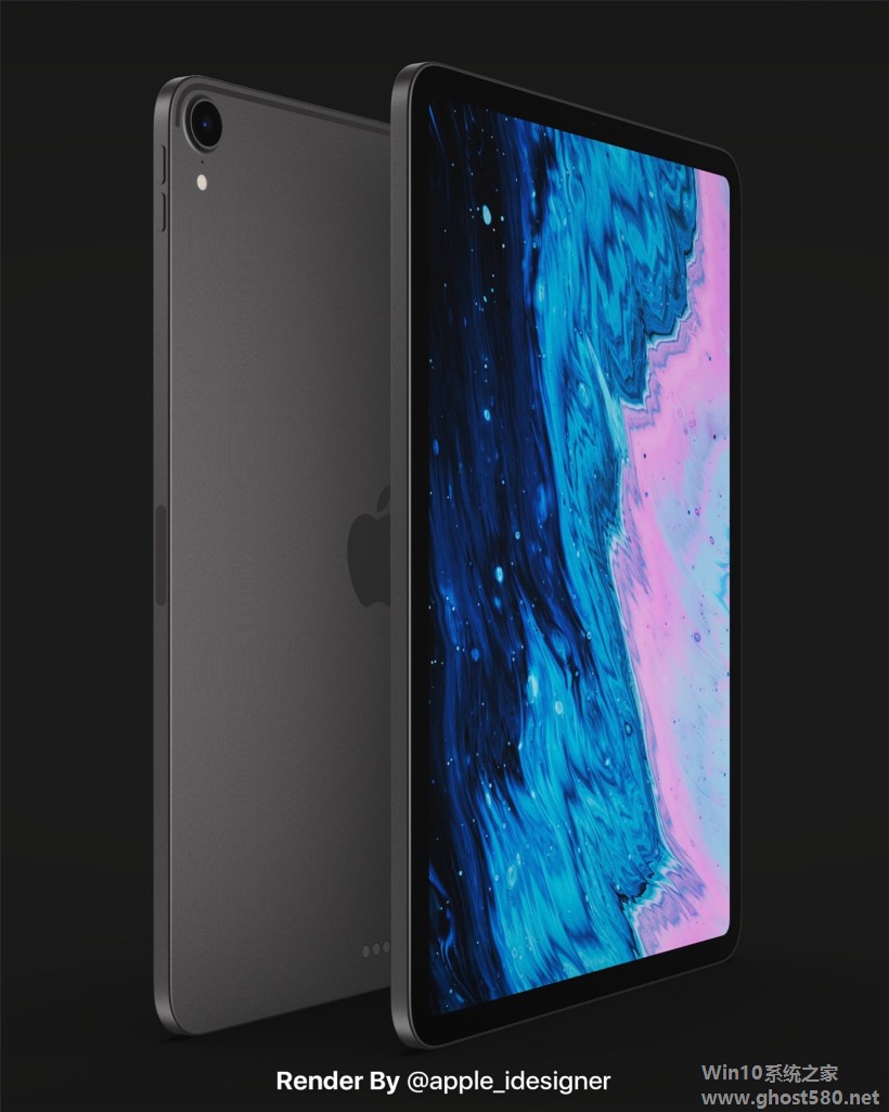 苹果 iPad Air 4 概念图曝光：据爆料制作，iPad Pro 设计风格