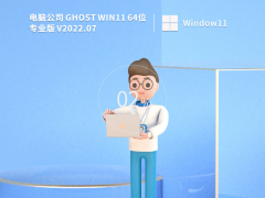 电脑公司 Ghost Win11 64位 专业激活版 V2022.07
